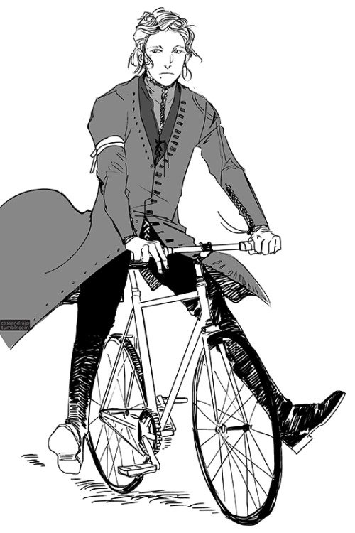 cassandrajp: I like the mental image of Laurent riding a bicycle. I think he would like them??