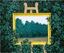 Rene Magritte “La cascade”, 1961