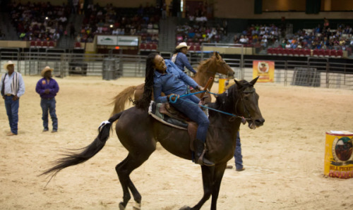 thingstolovefor:Cowgirls of Color: One of the Country’s Only All-Black-Woman Rodeo TeamsFour b