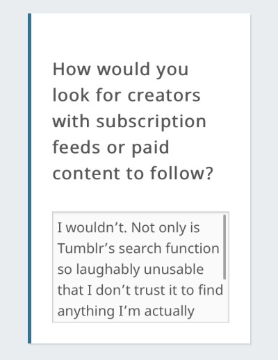 ironwoman359:chalkymints:hauntedfalcon:postplus:Hi There 👋As you might have noticed, we’re beta-testing something new: Tumblr Post+. What’s Post+? A big deal, for starters. Post+ is our new subscription feature that allows you to use our existing
