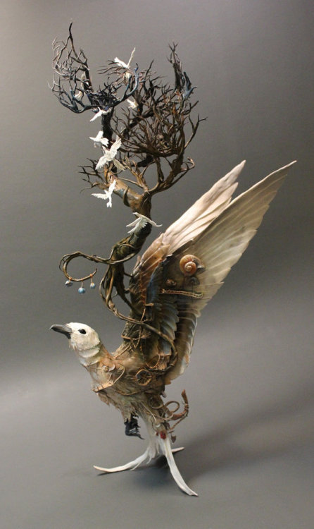 bubblejam:  The incredibly intricate and captivating custom animal sculptures by Creatures From El, Ellen June. 