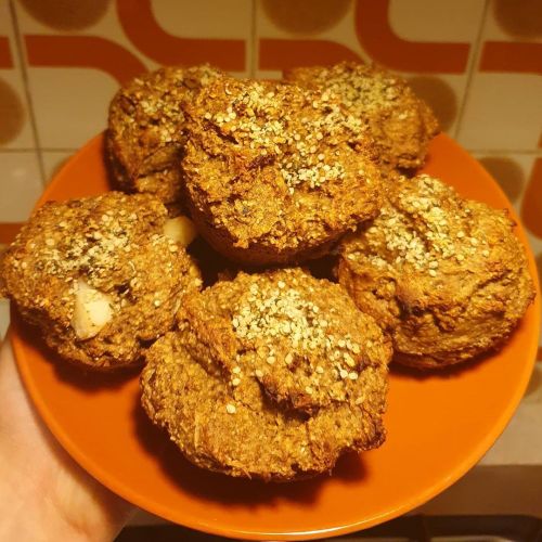 These banana muffins are the bestI used this recipe, but added 2 heaped tbsp of peanut butter to t