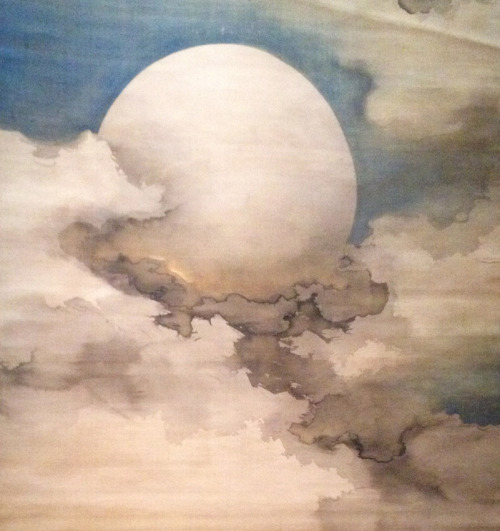 artemisdreaming:Moon in the Clouds, Cernuschi Museum Suzuki Shonen  (Japan,1849-1918) 