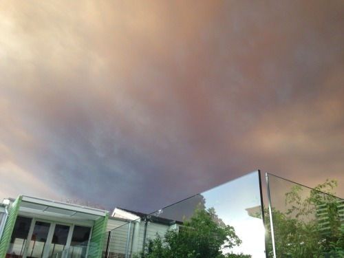 scariestbug: toyed: the sky is nice from my yard. do your neighbors have a glass fence. what kind of