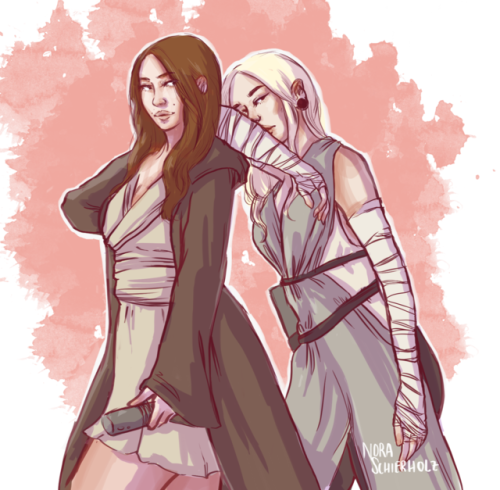 For @annicent who requested us as Jedi <3