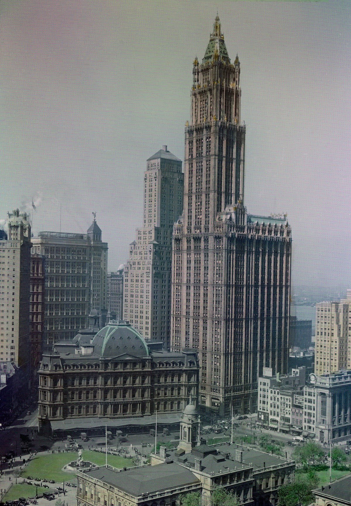 Америка США в начале ХХ века - 50 цветных автохромных фотографий