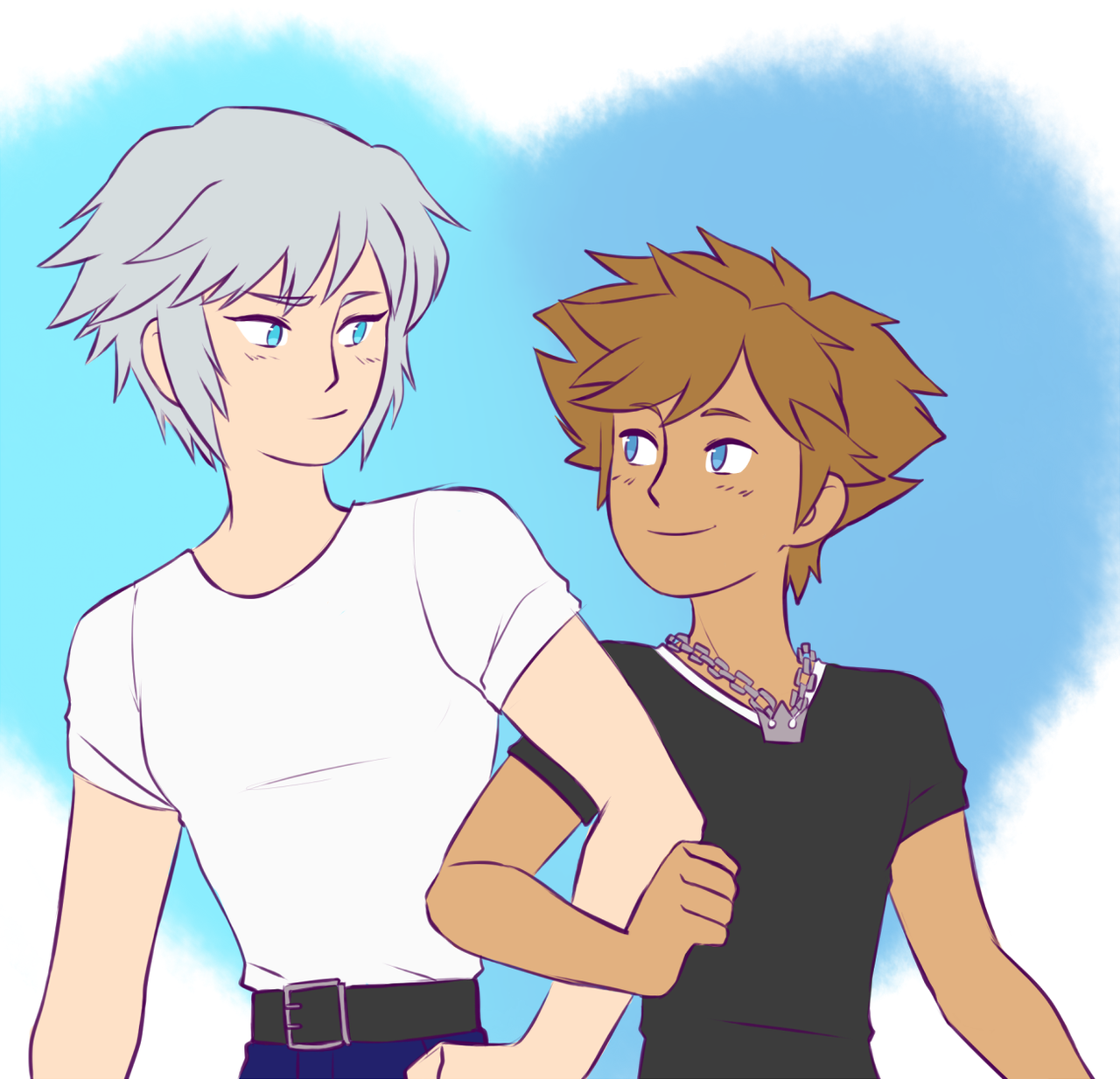 alicatsartcorner:something simple i did for the new years. gotta start off right
