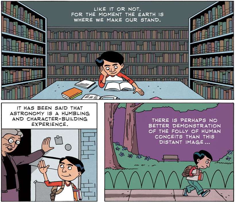 tastysynapse:  Zen Pencils Comic: 100. CARL SAGAN: Pale blue dot 