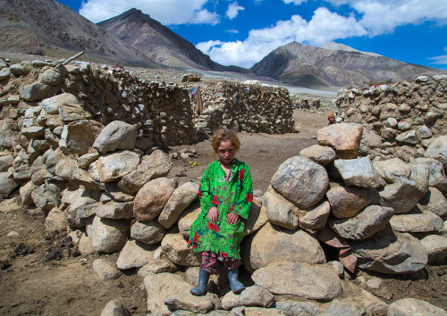  Wakhi nomad girl with blonde hair, Big pamir, Wakhan, Afghanistan. Taken on August 10, 2016. PayPal