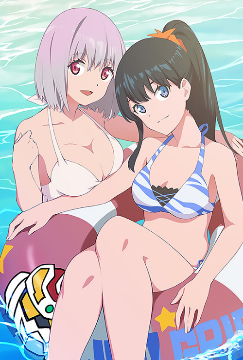  ꕥ TAKARADA RIKKA & SHINJOU AKANE ꕥ▷ SSSS.Gridman ◦ Official Art 