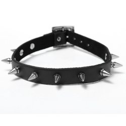 angellboyy:  Spiked Buckled Choker(Use princegalaxy for 10% off)