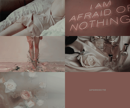 akrhamknight: 250 AESTHETICS CHALLENGE  → APHRODITE (#5) Matters of the heart are rarely p