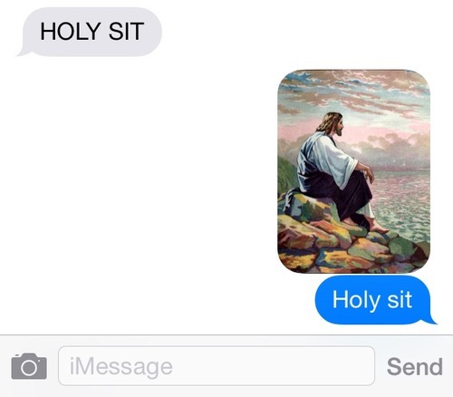 damndidlyshitcakes:  birdystark:  when you type too fast and send “holy hit”     When you’re typing too fast and send “holy sit”