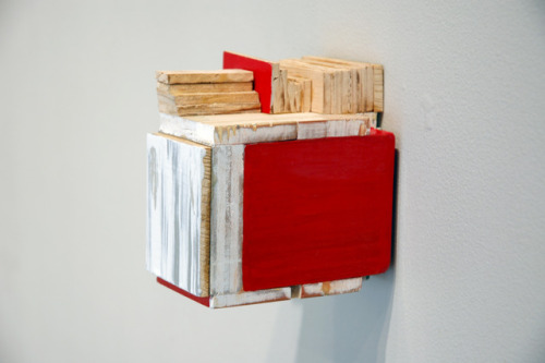 Dale Newkirk, Untitled, Wood And Enamel, 4″ X 3″ X 5″, 2006. 