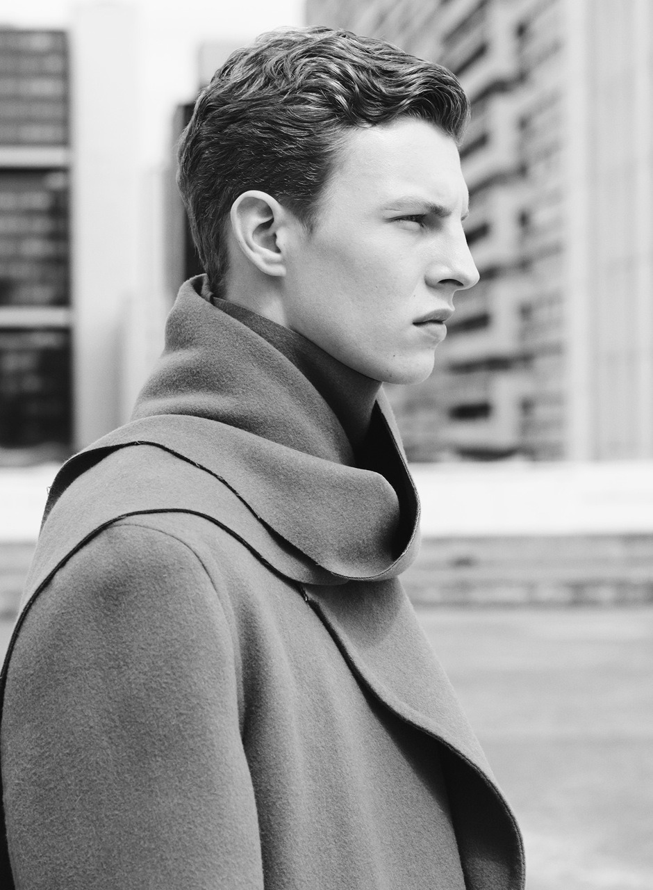  Les Echos: Tim Schuhmacher, styled by Mauricio Nardi, photographed by Johan Sandbergh.
