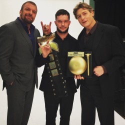 unstablexbalor:  @TripleH: Congrats @WWEBalor