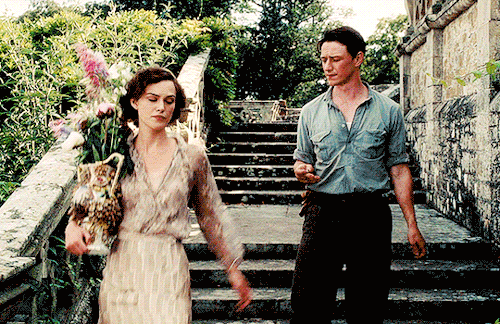 Keira Knightley & James McAvoy In Atonement (2007) Dir. Joe Wright