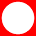 jesuisrien-e:Red, white and black