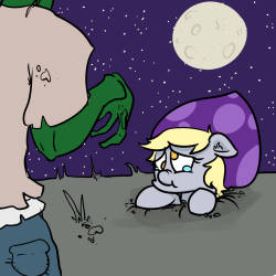 paperderp:  Derpy as a Plants VS Zombies