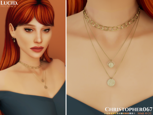 L U C I D  / n e c k l a c eHello there. ♡ Today I have a cute little necklace set that in