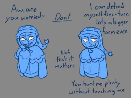 A Quick Comic Of A, Not Quite Redeemed But They Have A Truce, Eclipse Processing Lunars New Form For