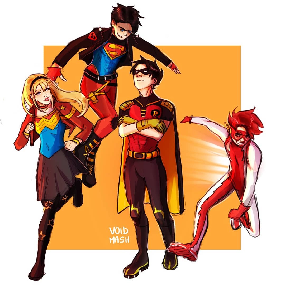 DC's Core Four on Tumblr