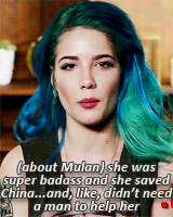 halsren:   Endless List of Favorite People↳Halsey (@se7enteenblack)  “I like