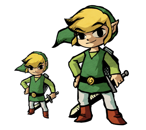 Did a quick Wind Waker study to see how accurately I could replicate the art style