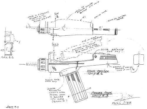 startrekstuff:TOS hand phaser.source: Star Trek: The Original Series [Paula M. Block with Terry J. E