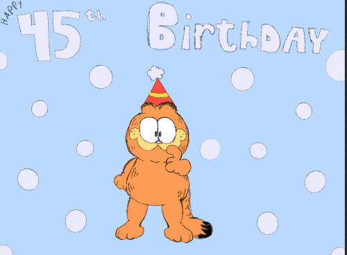 James Franco And Garfield Almost Have The Exact Same Birthdate, Anyways HAPPY BIRTHDAY GARFIELD