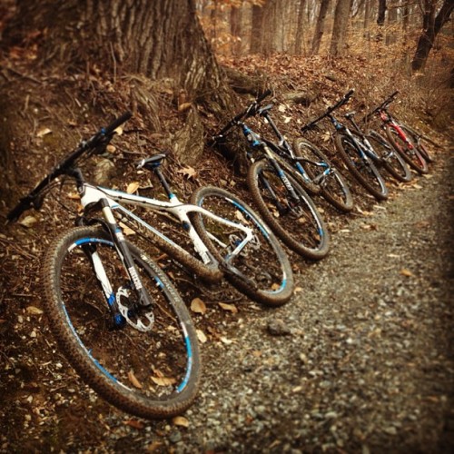 mbperk: Nice and muddy at Country Park today. Good times with the boys. #mtb #mtbgso #trek