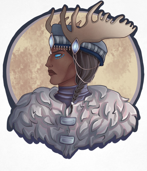 Uncle Moose For An Art Trade With @bigsleeveslikes! He Drew My Cynric Here