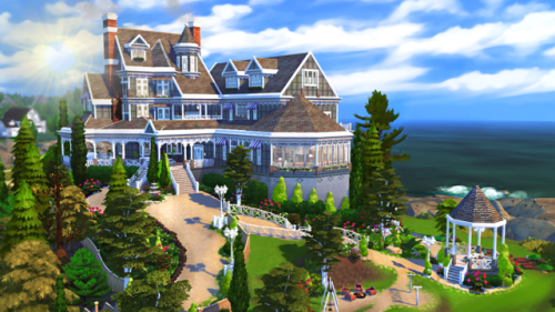 Welcome to Hillcrest House! A giant manor atop the cliffs of Brindleton Bay! 7 bedrooms, sprawling 