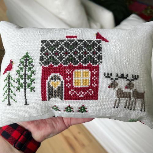 Crossstitchworld:  A Fun Little Late Christmas Finish. Adapted From Little Fox Stitching’s
