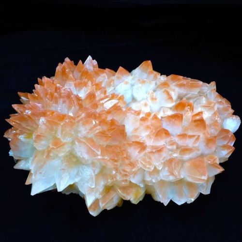 Orange “Dog Tooth” Calcite - ChinaColor due to Hematite inclusions