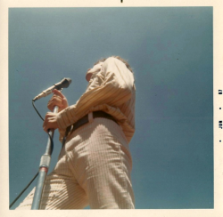 my-retro-vintage:  The Doors  1967These rare  Polaroids of The Doors were taken by Victoria Joyce while the band performing at Mount Tamalpais State Park during the KFRC Fantasy Fair And Magic Mountain Music Festival in Mill Valley, California on June