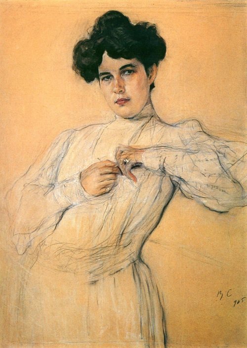 Valentin Serov - Maria Pavlovna Botkina (1905)