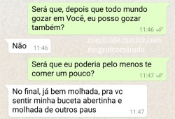 cornitude:  Minha linda esposa adora imaginar uma fila de machos de pau duro por ela. 