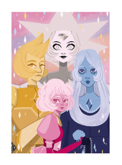 panpeekaboo:    ★  For our Starlight  ★  White Diamond, Yellow Diamond, Blue Diamond and Pink Diamond from Steven Universe (my favorite cartoon of all time!) Wich is your favorite Diamond ? Me it’s Blue!