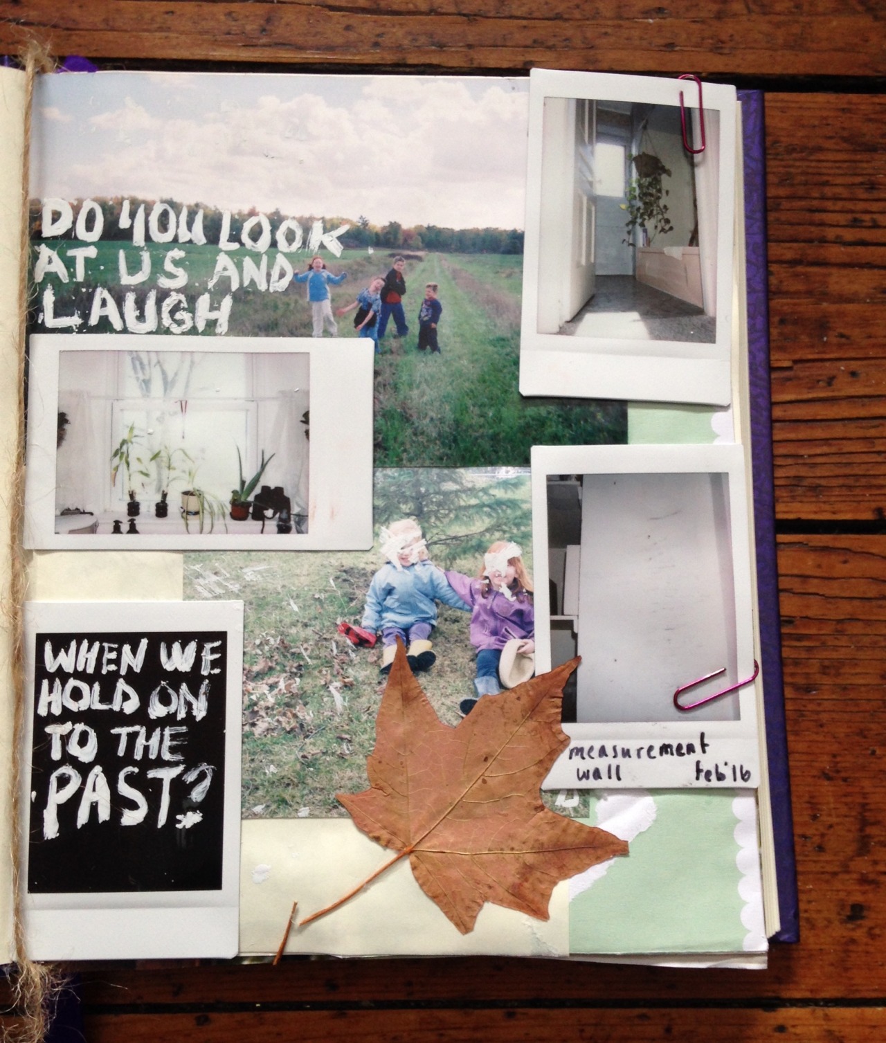 cannot-stop-laughing:  early february entries.  pages - 16 &amp; 17  