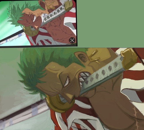 Zoro Study In Between Commissions :0)