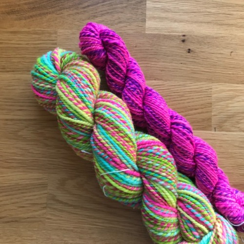 hotdogsfortina: I made a hat from yarns I made out of bright fuzz. It is soft and squish and warm an