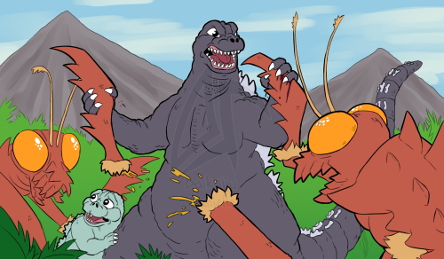 daikaiju-arts:Might finish this later down the line! 