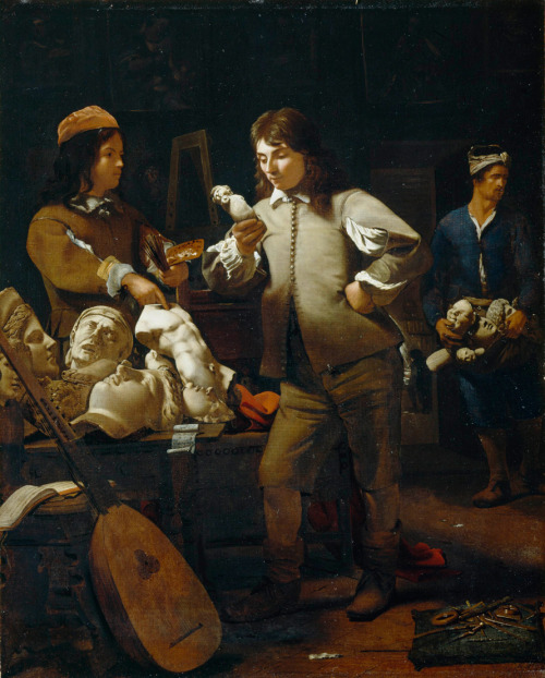 In the Studio, by Michael Sweerts, Detroit Institute of Arts, Detroit.