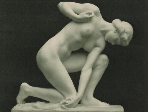vertigo1871:  Fritz Klimsch, Badende, 1912 