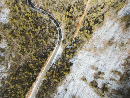 Mount Agamenticus from the air.