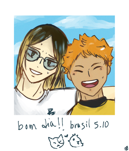 a little late but happy kenhina day!!! rip kenma lol