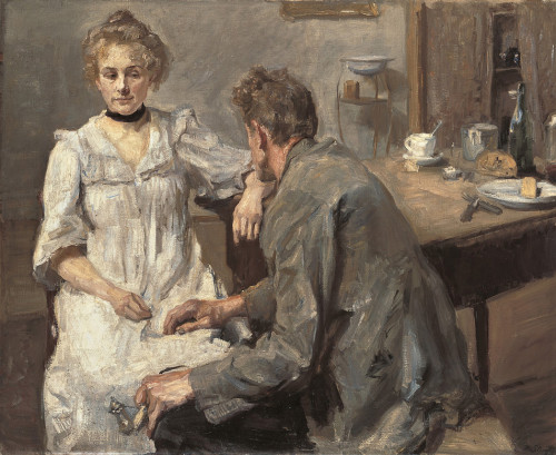 The Day&rsquo;s Work Done   -  Max Slevogt  1900ImpressionismNeue Pinakothek, München