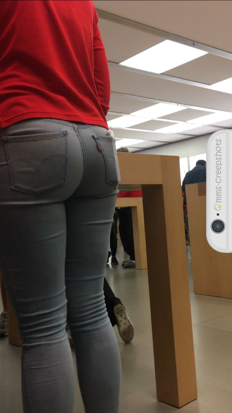 mms-creepshots: My original content - Apple asses [Click or tab here for more of
