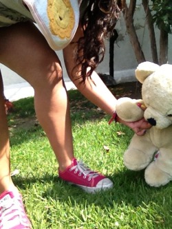 Teddy learn walk :3